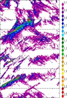 zonal avg rainfall rate 115-78W