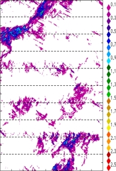 zonal avg rainfall rate 115-78W