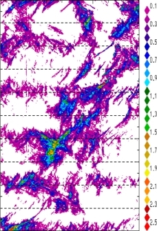 zonal avg rainfall rate 115-78W