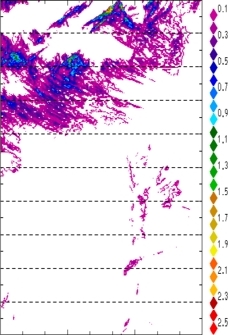 zonal avg rainfall rate 115-78W