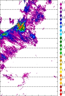 zonal avg rainfall rate 115-78W