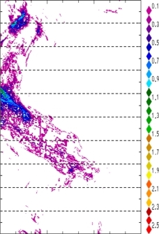 zonal avg rainfall rate 115-78W