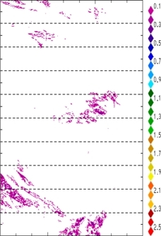 zonal avg rainfall rate 115-78W
