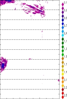 zonal avg rainfall rate 115-78W