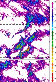 zonal avg rainfall rate 115-78W