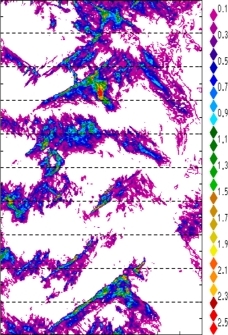 zonal avg rainfall rate 115-78W