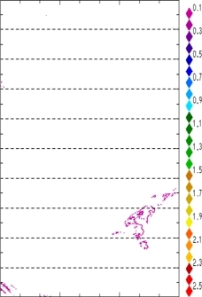 zonal avg rainfall rate 115-78W
