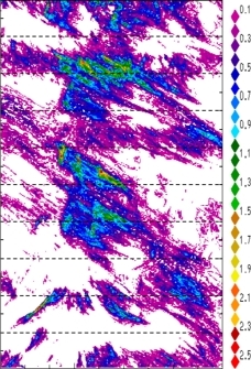 zonal avg rainfall rate 115-78W