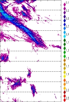 zonal avg rainfall rate 115-78W