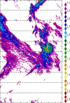 zonal avg rainfall rate 115-78W