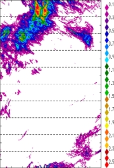 zonal avg rainfall rate 115-78W