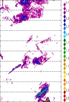 zonal avg rainfall rate 115-78W