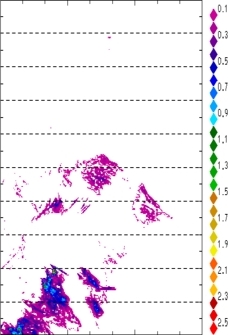zonal avg rainfall rate 115-78W