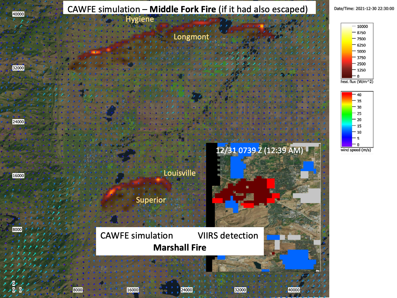 Marshall and Middle Fork Fire (if escaped)
                  progression
