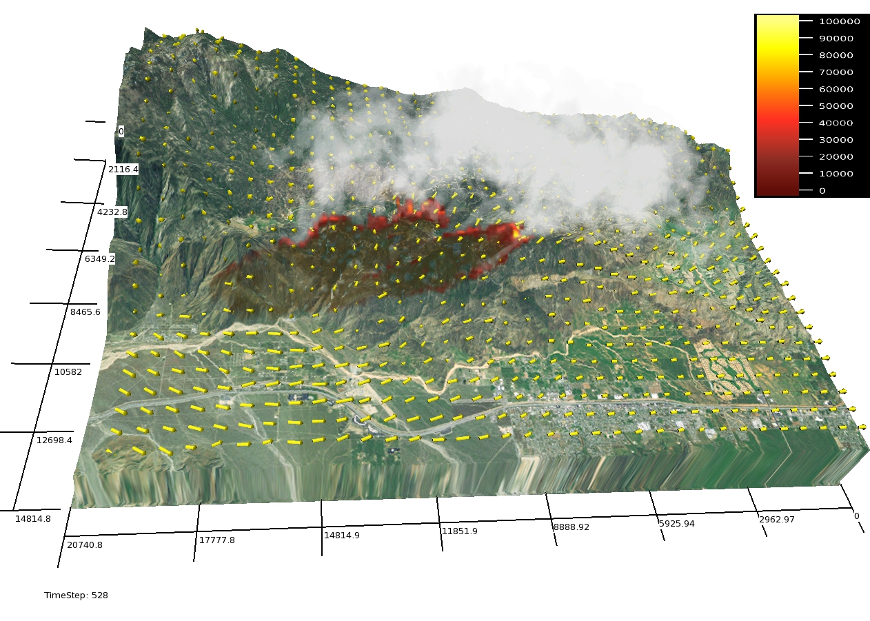 Sim of Esperanza
                    fire